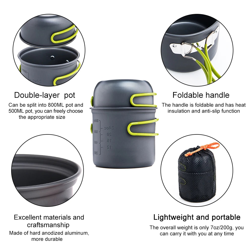 Ultralight Camping Utensil Set