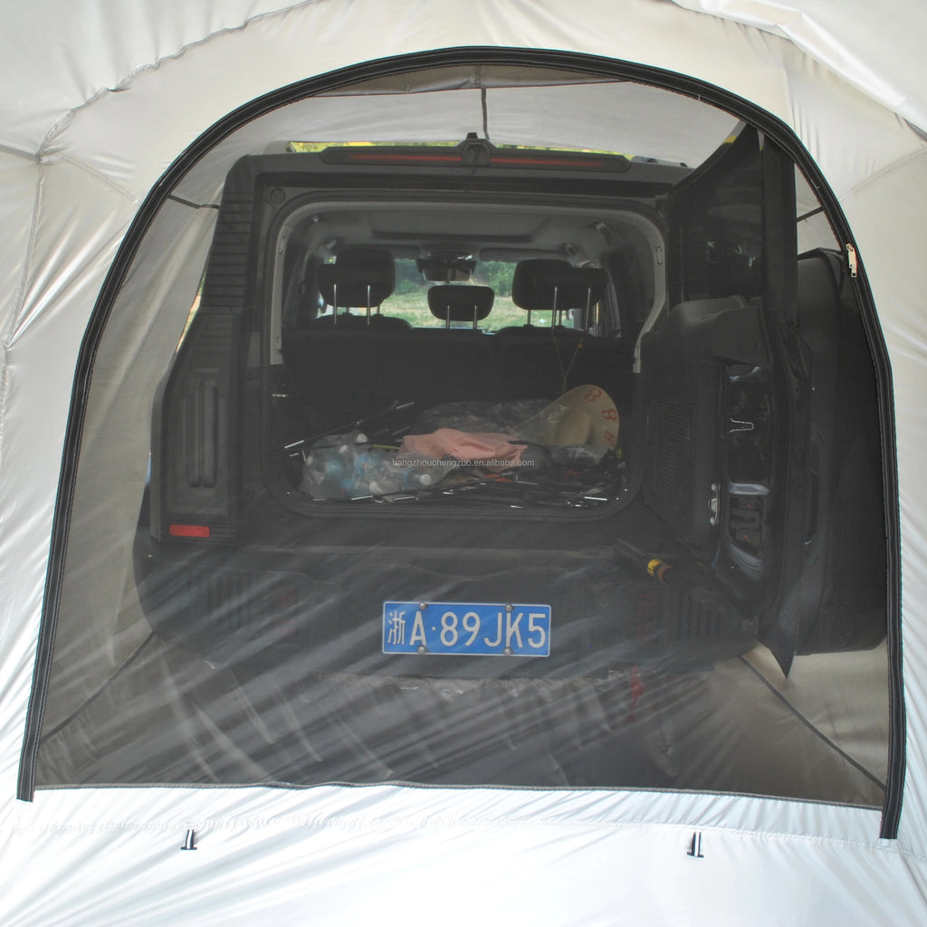 Car Rear Rest Tent Long-distance Driver's Tent 2/3 Person Car Tent, SUV Tailgate Tent, Car Hatchback Tent with Screen Window