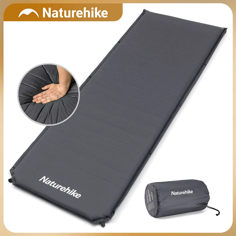 Naturehike Self-inflating Mattress D03 Inflatable Mattress 5CM Air Mattress Tourist Foam Sleeping Mat Camping Mat Tent Mattress