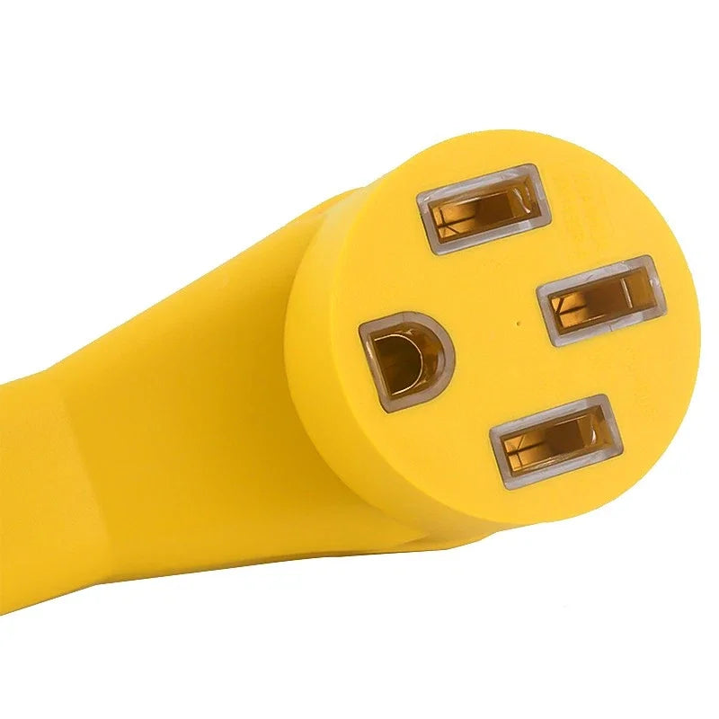 RV Generator Pigtail Adapter 30A TT-30P to 50A 14-50R, 1 FT Heavy Duty Camper Power Connector for Level 2 EV Charger
