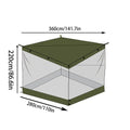 Tent Canopy Camping Canopy Portable Sun Shade Outdoor Hub Tent Large Space Camping Sun Shelter Patio BBQ Canopy Tent For Picnic
