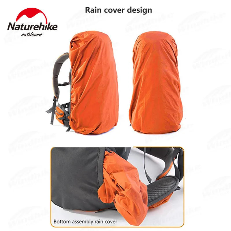 Naturehike 70+5L Hiking Backpack w/ Rain Cover