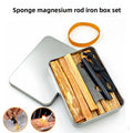 Fatwood Ferro Rod Fire Starter Kit Portable Tinder Box Survival Camping Emergency Outdoor Ignition Tool Set