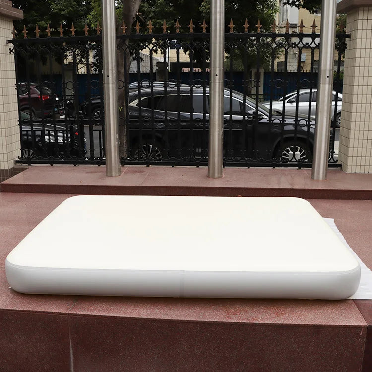 2x1.5x0.2m Portable Inflatable Mattress, Waterproof Blow Up Air Bed for Outdoor Camping, Easy Inflation and 1 Year Warranty
