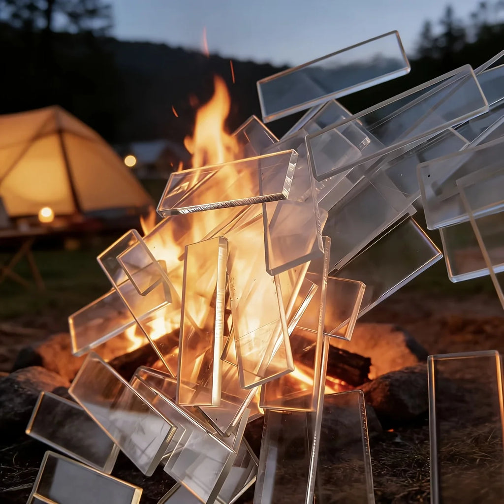 Fire Starter Sticks 60 Pcs Clear Waterproof Fast Long Burning 6 Minutes Portable Survival Outdoor Camping BBQ Hiking Wilderness