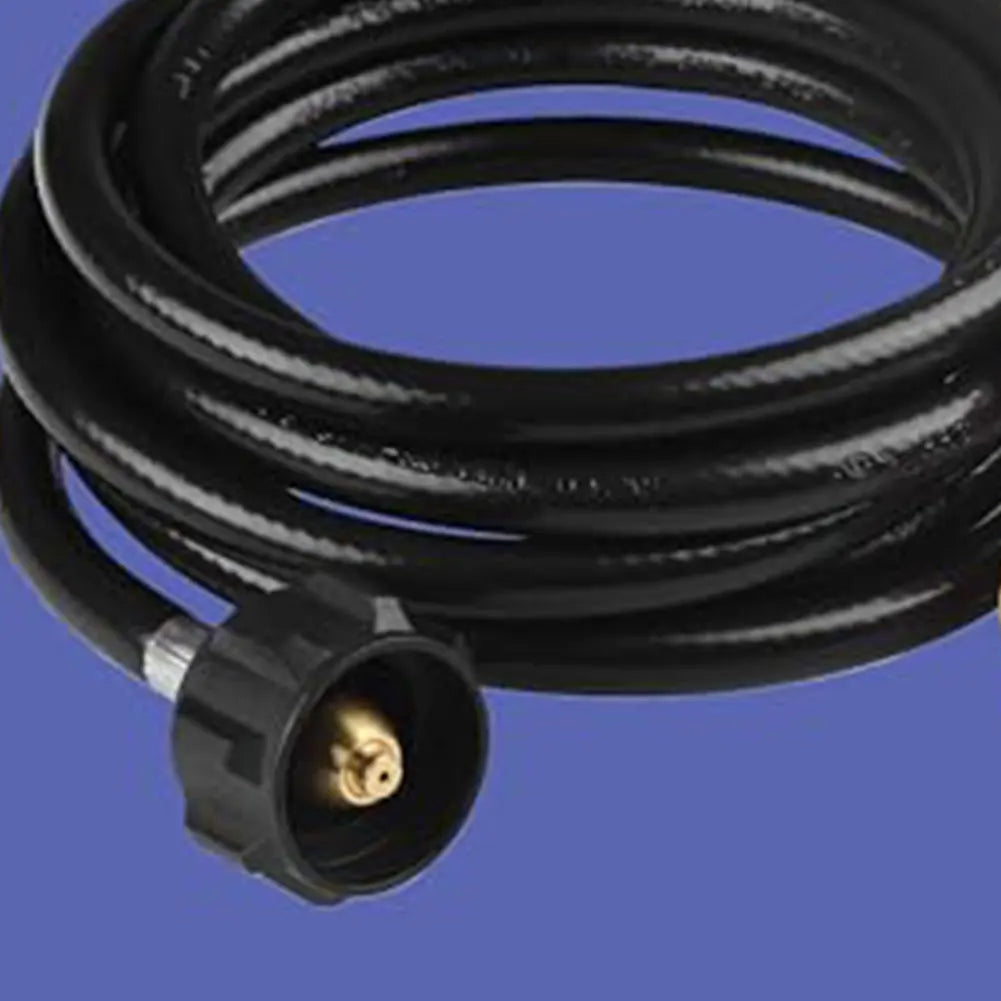 Propane Hose Portable Grill Hose As Shown 12ft Propane Hose Tool-free Installation High Pressure Resistant For Tailgate Parties