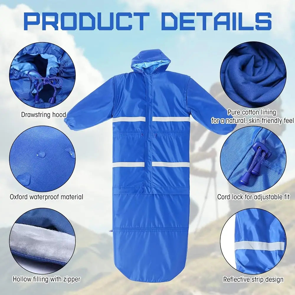 Wearable Hoodie Sleeping Bag