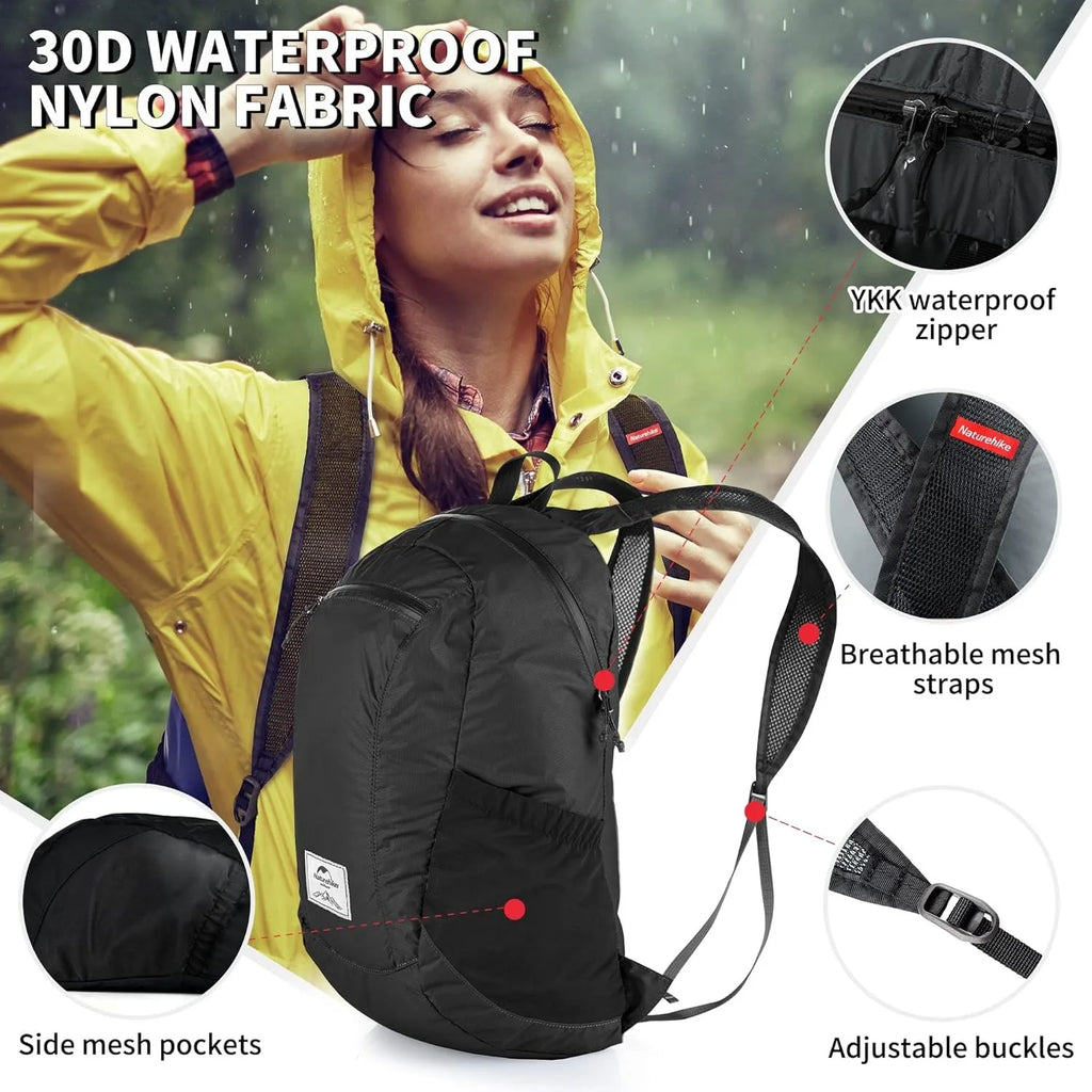 Naturehike 18L Folding Waterproof Backpack