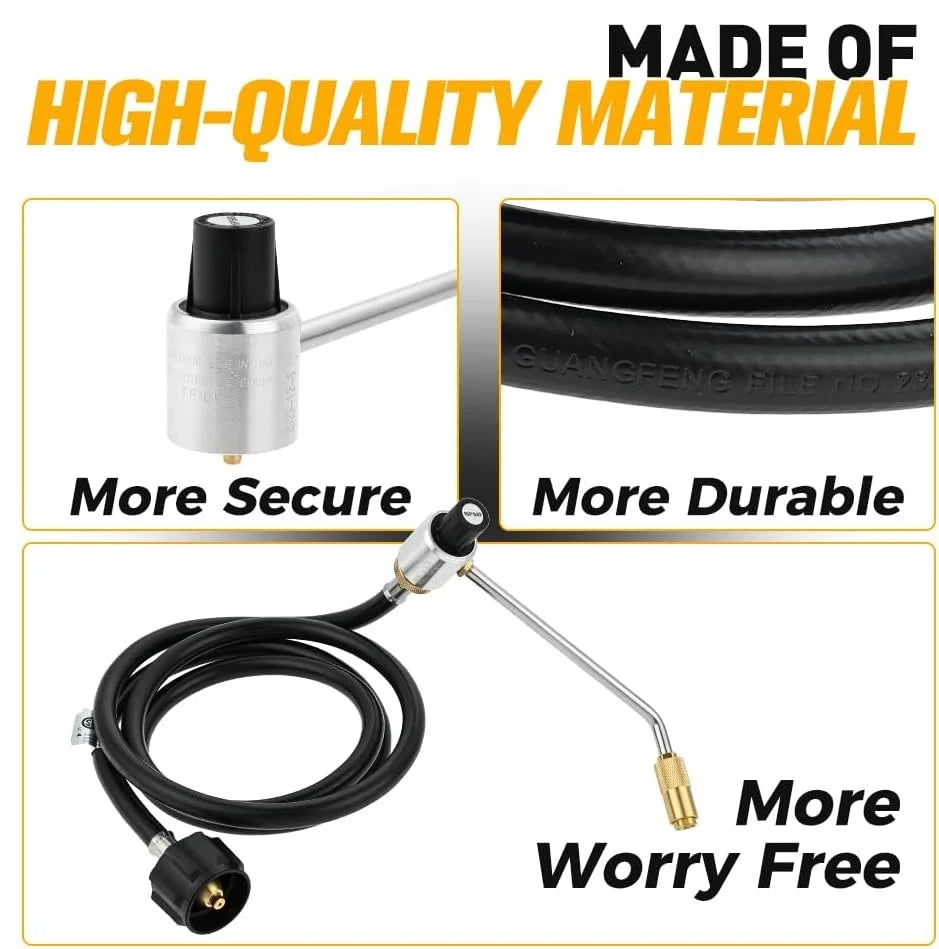 1LB Propane Regulator 6FT Adapter Hose for Coleman Propane Stoves Fold N Go Connect 5lb-20 lb Tank No fit Coleman Roadtrip LXE