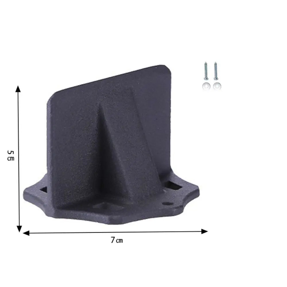 Portable Heavy Duty Manual Wood Splitter Durable Small Wood Splitter Wedge Divider Black Firewood Kindling Splitter Backyard