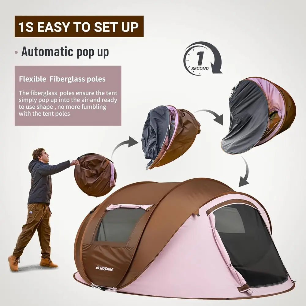 2–6 Person Dome Camping Tent