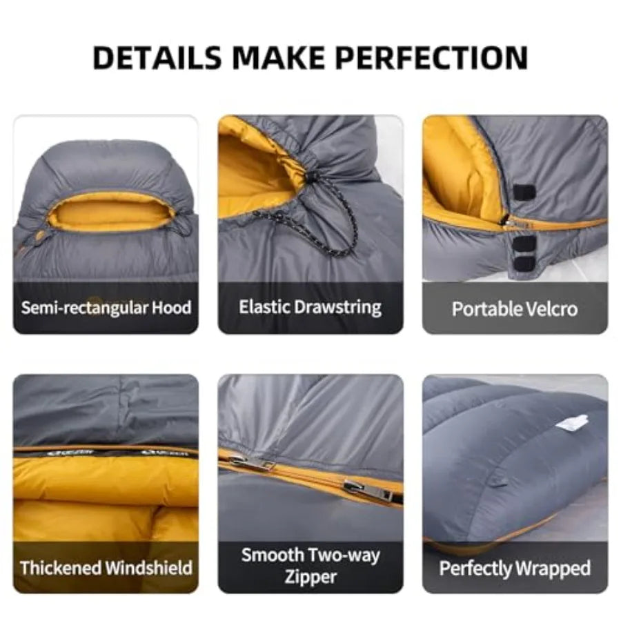Down Sleeping Bag 0°F 620FP