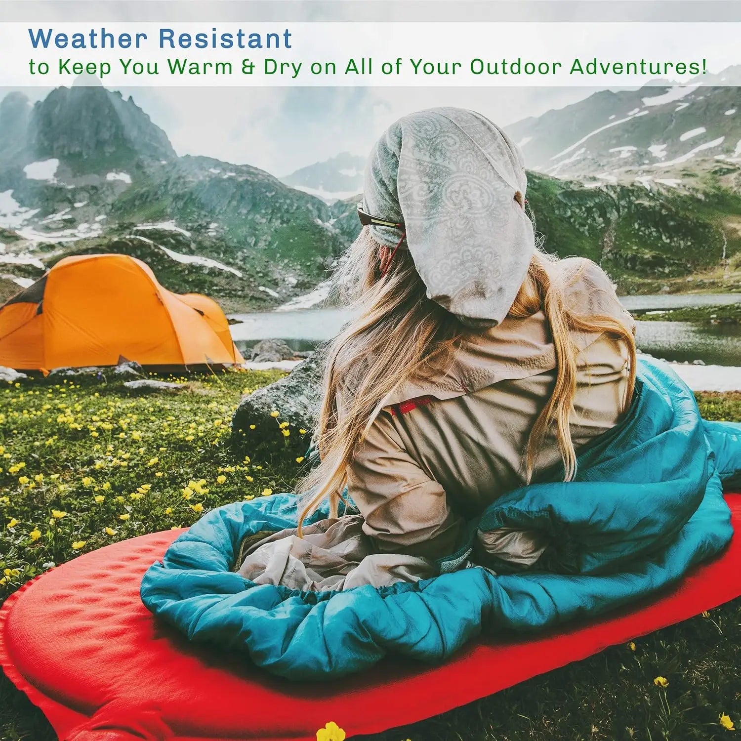 3-Season Hooded Sleeping Bag