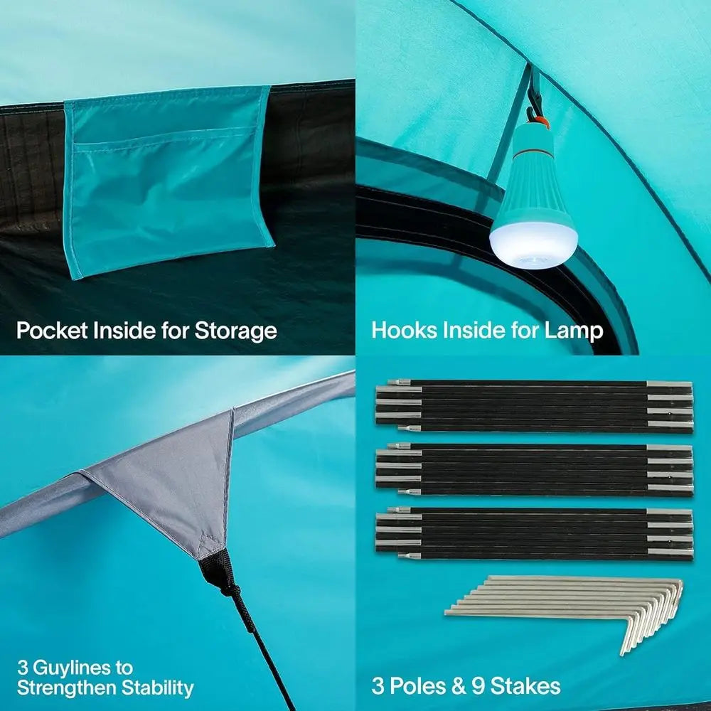 Portable Beach Sun Tent UPF 50+