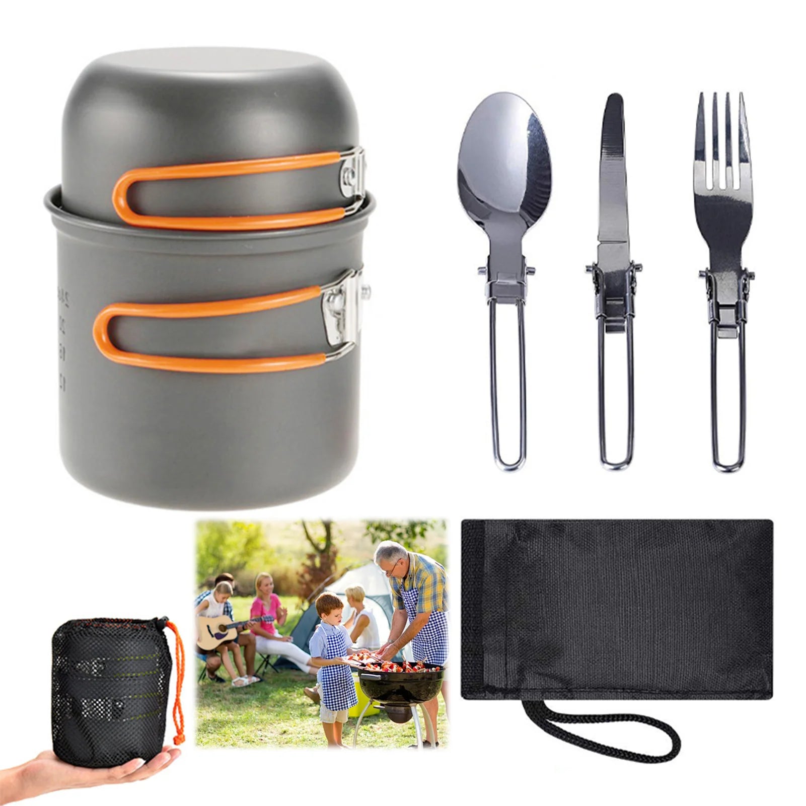 Portable Camping Cookware Set
