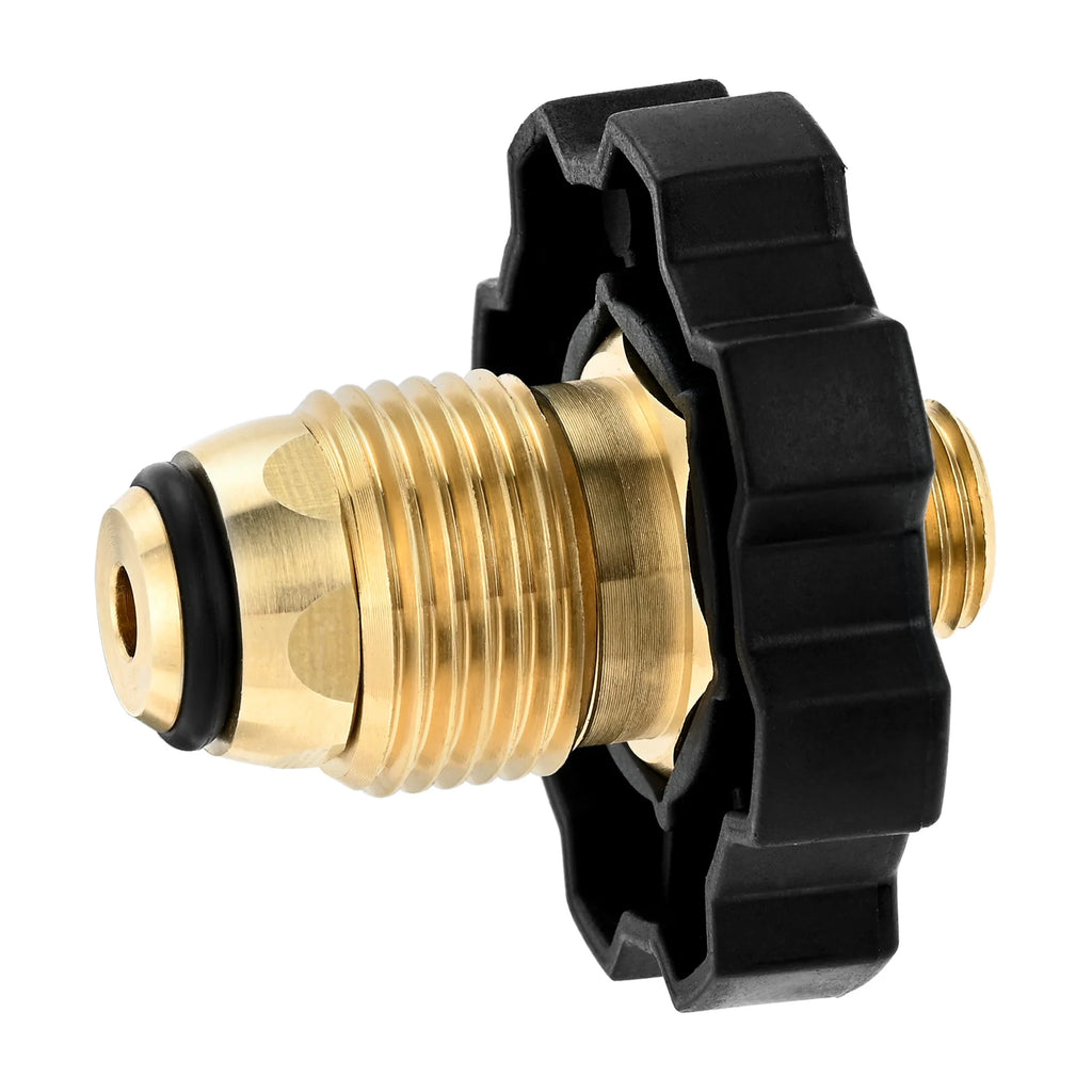 1/4"NPT Propane Extension Hose Kit- Soft Nose POL Propane Gas Fitting LP 1/4" NPT Male & Female Coupler 5FT High Pressure Hose
