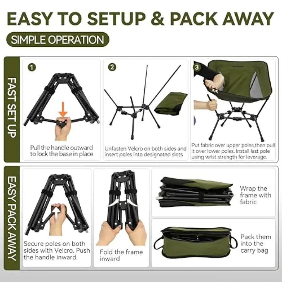 Lightweight Folding Camping Chair