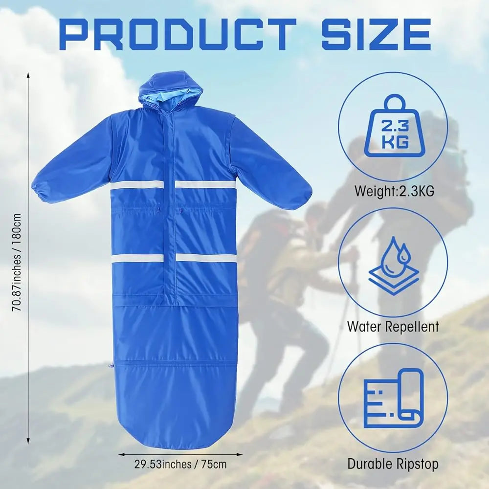 Wearable Hoodie Sleeping Bag