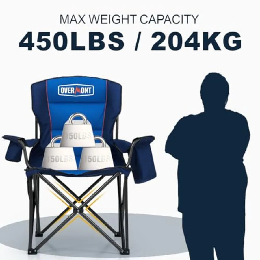 Overmont Heavy-Duty Camping Chair