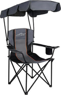 Oversized Camping Chair with Canopy