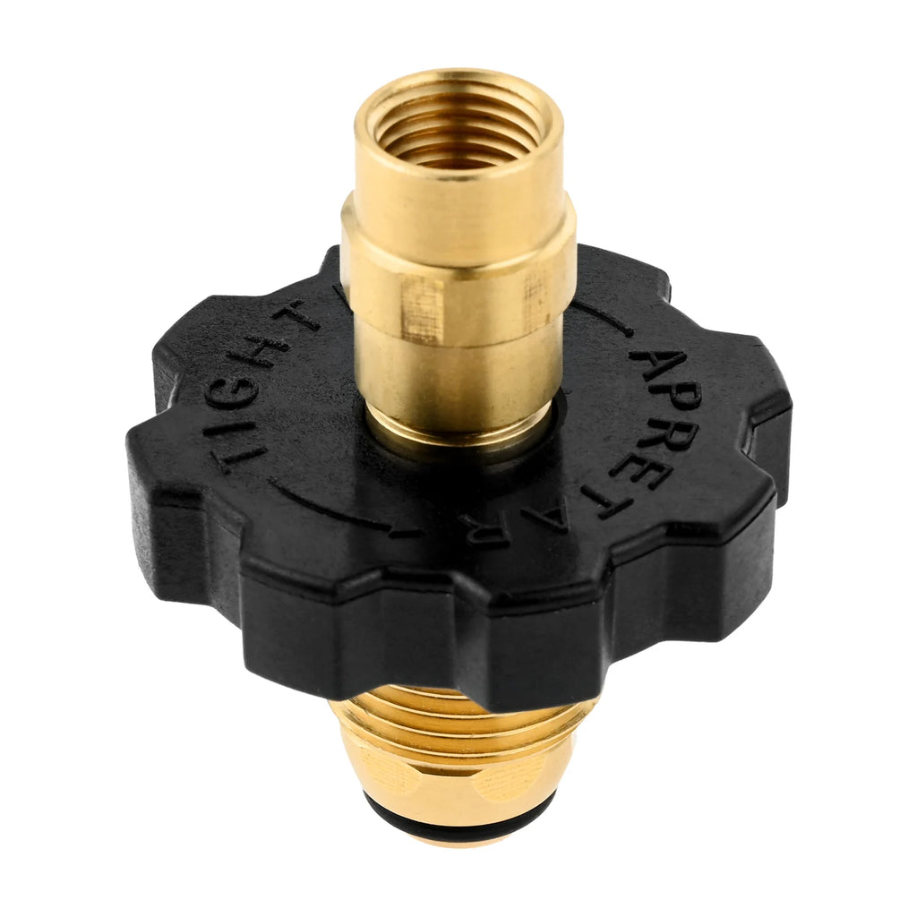 1/4"NPT Propane Extension Hose Kit- Soft Nose POL Propane Gas Fitting LP 1/4" NPT Male & Female Coupler 5FT High Pressure Hose
