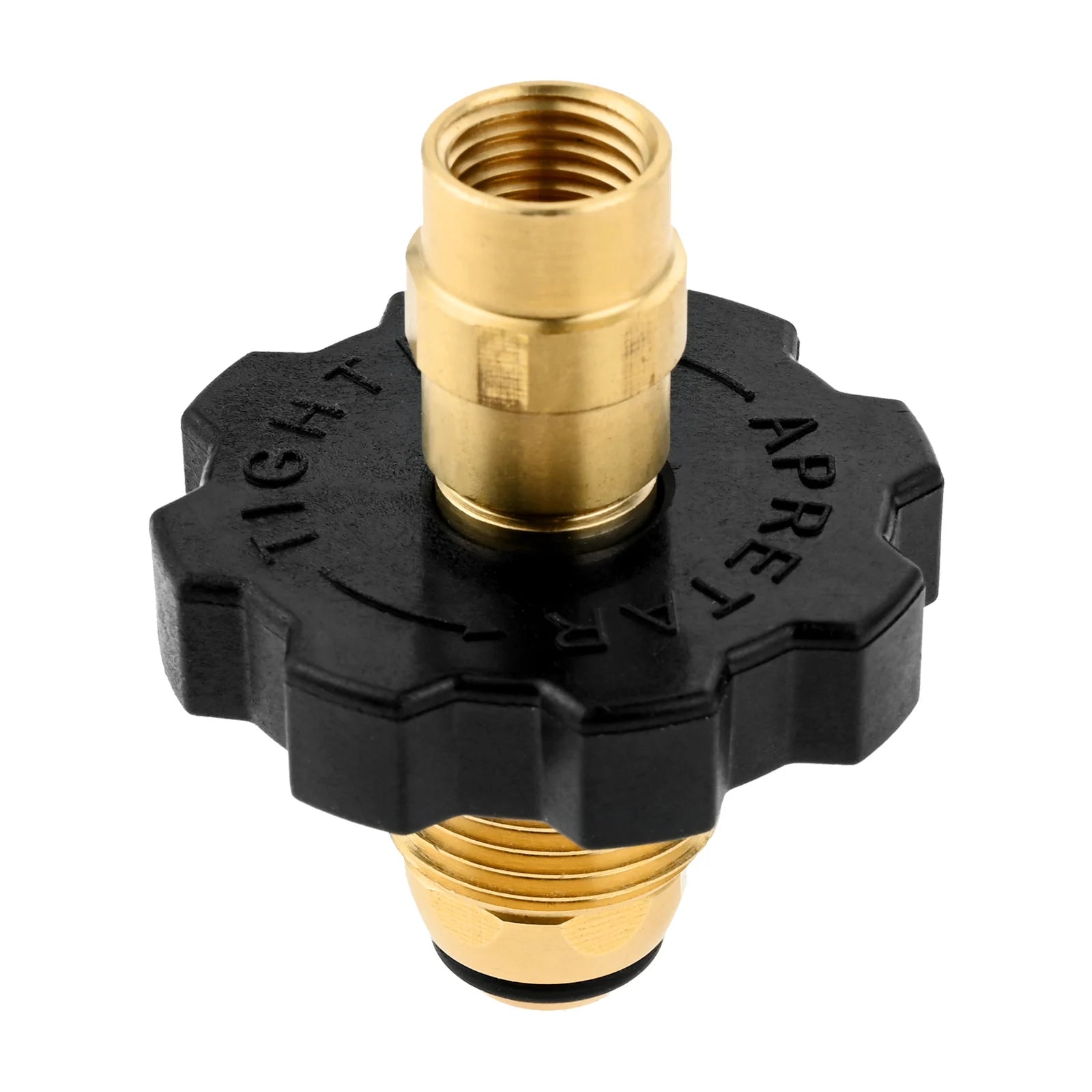 1/4"NPT Propane Extension Hose Kit- Soft Nose POL Propane Gas Fitting LP 1/4" NPT Male & Female Coupler 5FT High Pressure Hose