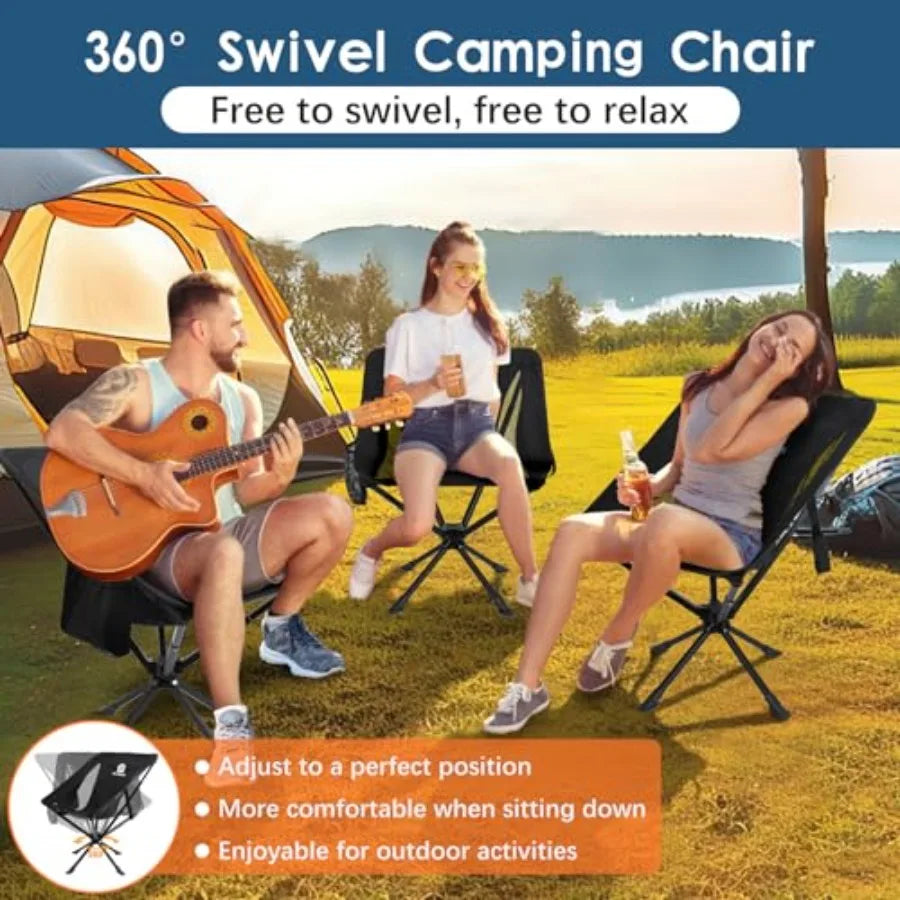 360° Rotating Camping Chair