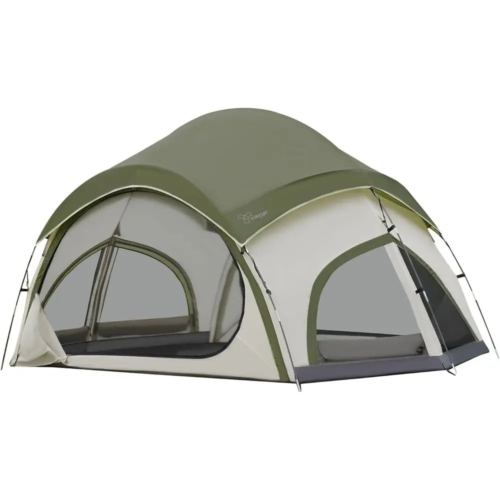 3–4 Person Canvas Camping Tent