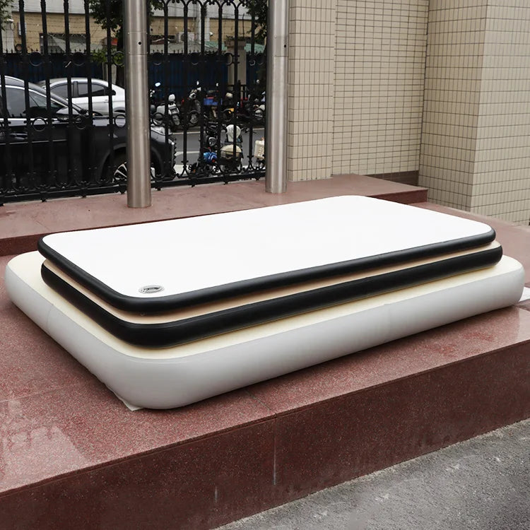 2x1.5x0.2m Portable Inflatable Mattress, Waterproof Blow Up Air Bed for Outdoor Camping, Easy Inflation and 1 Year Warranty