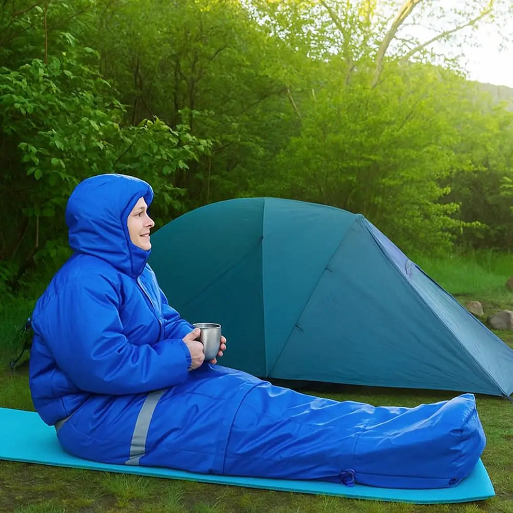 Wearable Hoodie Sleeping Bag