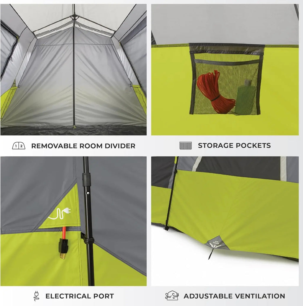9-Person Instant Cabin Tent