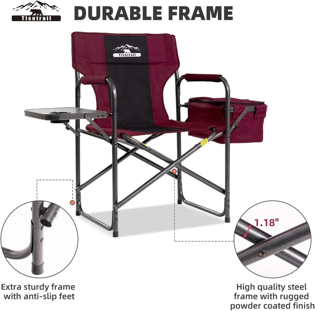 Director’s Chair with Cooler & Tray