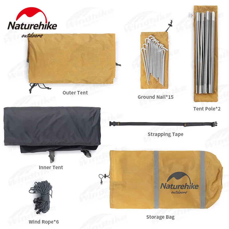 Naturehike 2–3 Person Camping Tent