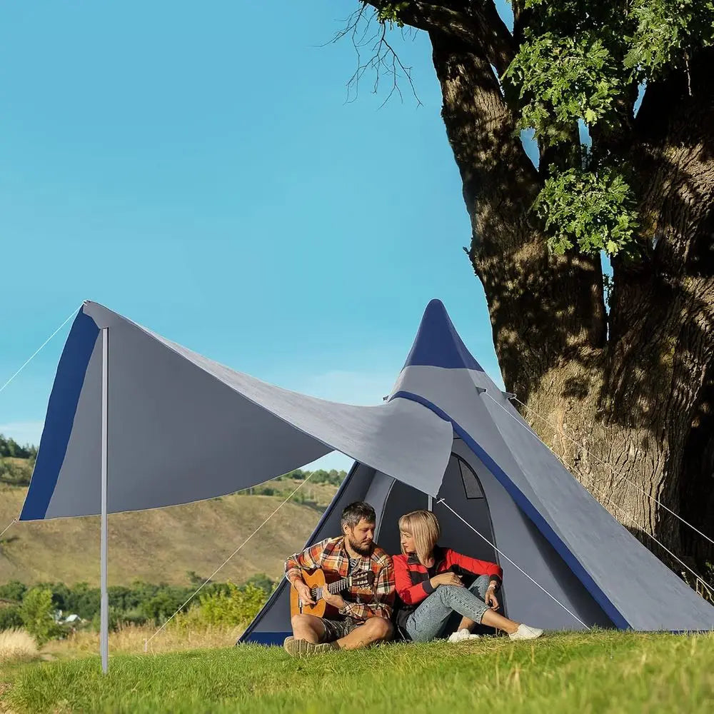 Teepee-Style Camping Tent