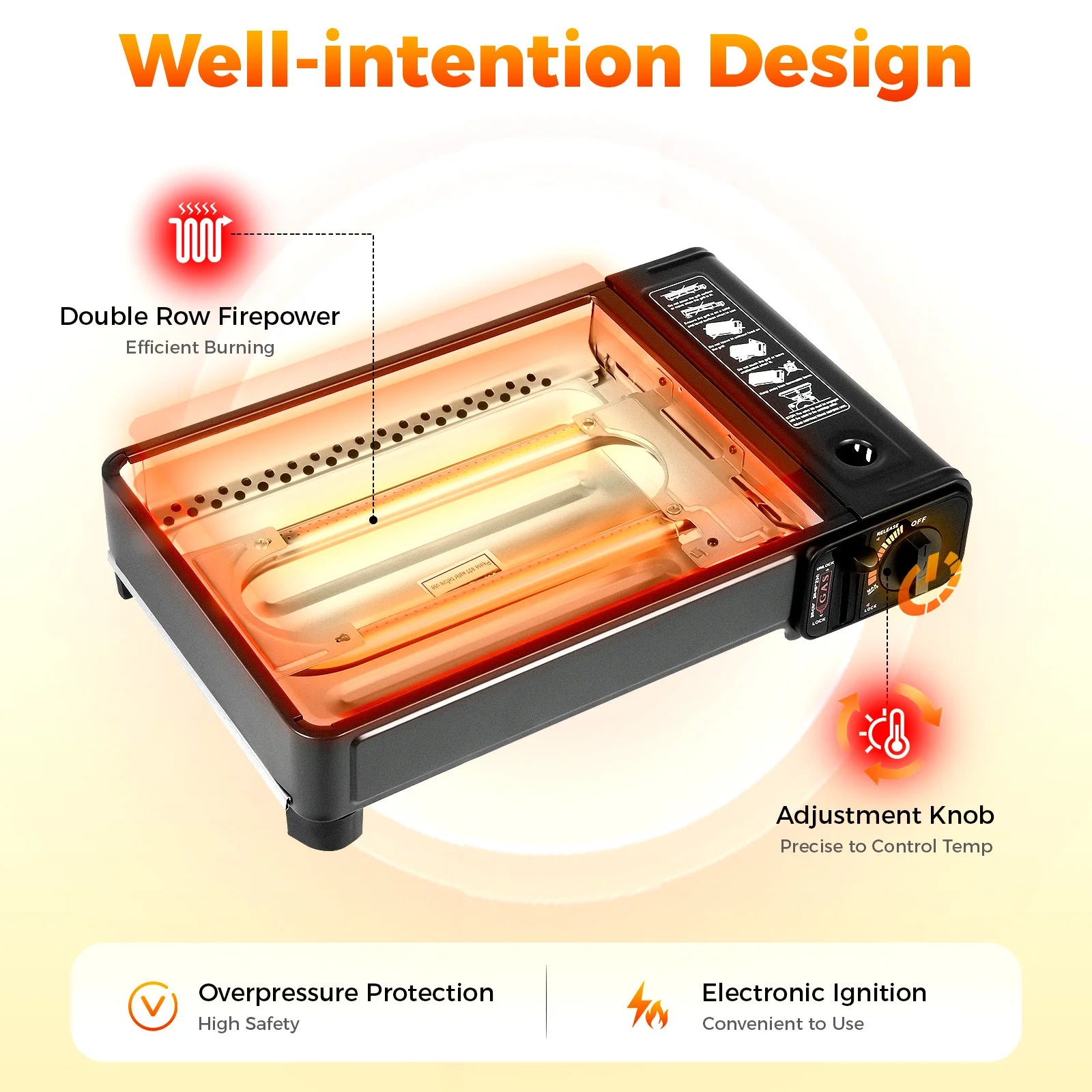 Portable Butane Camping Stove