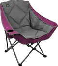 Oversized Camping Chair with Cup Holder