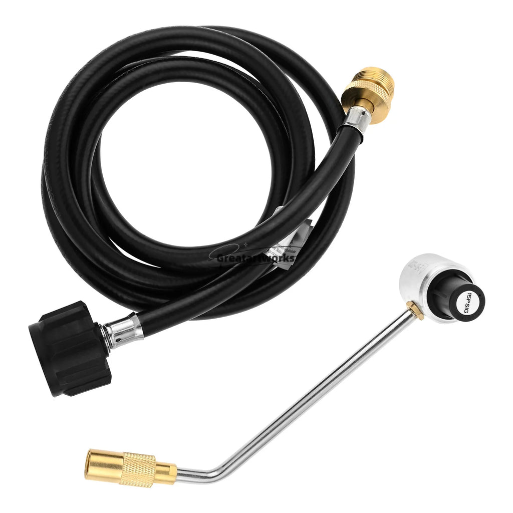 1LB Propane Regulator 6FT Adapter Hose for Coleman Propane Stoves Fold N Go Connect 5lb-20 lb Tank No fit Coleman Roadtrip LXE
