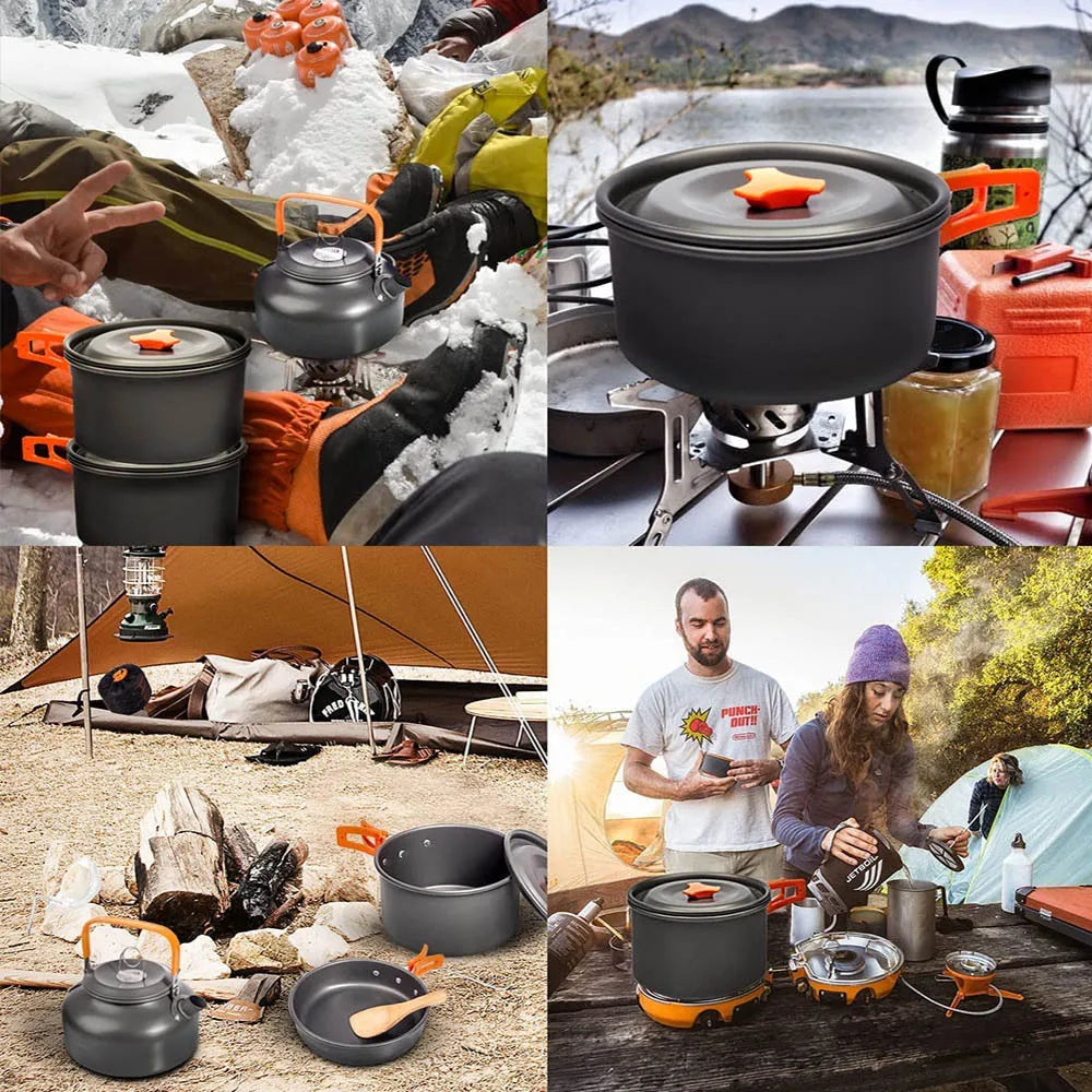 Lightweight Camping Cookware Kit