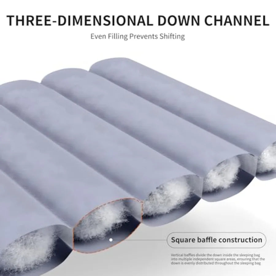 Ultralight Down Sleeping Bag 650FP