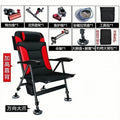 Premium Ultra Lightweight Retractable Portable Fishing Chair Adjustable Stool Folding Camping Chair Outdoor Fishing Equipment