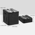 Portable Camping Toilet Foldable Camping Travel Toilet Collapsible Portable Potty for Camping Road Trips Emergency Car Use