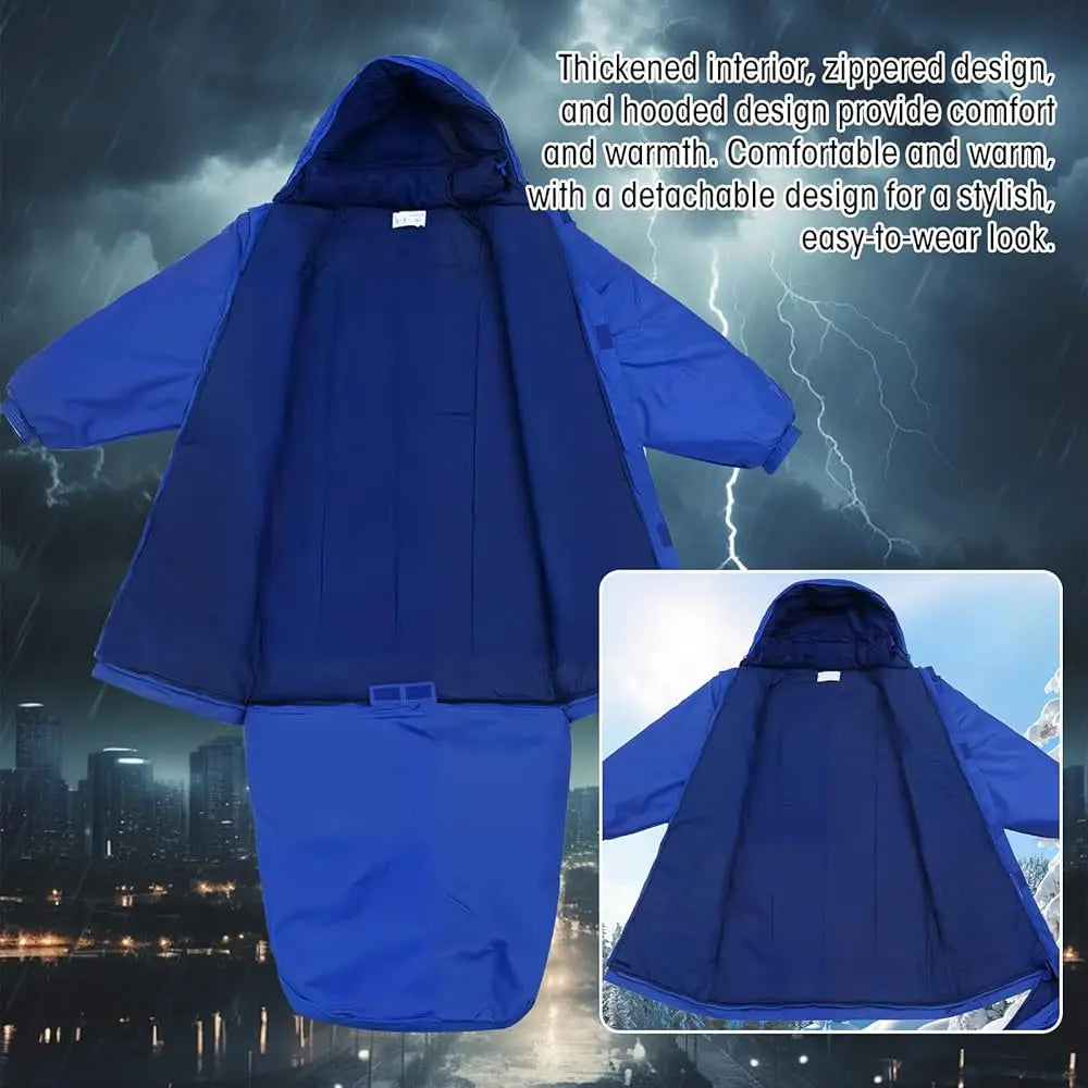 Wearable Hoodie Sleeping Bag