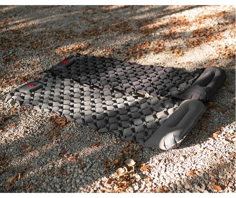 TARKA Inflatable Camping Mats Air Mattress With Pillow Outdoor Tourist Sleeping Pad Self-Inflating Mattress For Hiking Climbing
