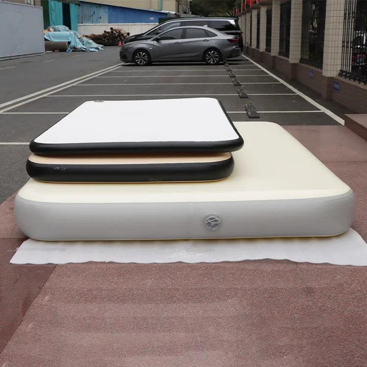 2x1.5x0.2m Portable Inflatable Mattress, Waterproof Blow Up Air Bed for Outdoor Camping, Easy Inflation and 1 Year Warranty
