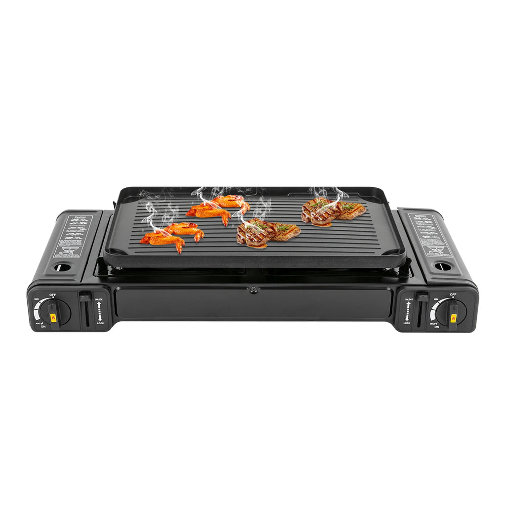 2500W Dual Burner Camping Stove