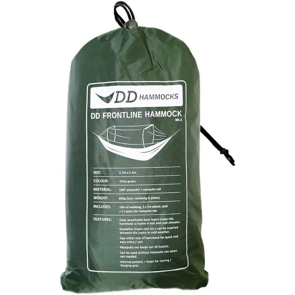 Lightweight Hammock with Mosquito Net