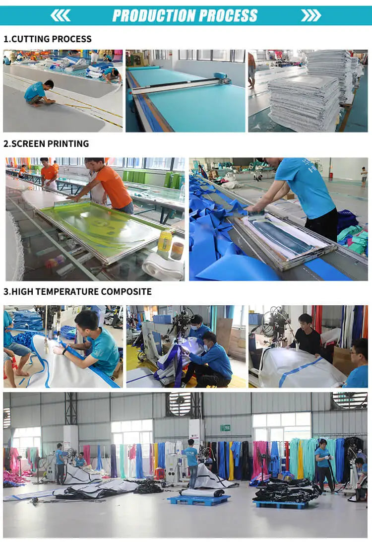 2x1.5x0.2m Portable Inflatable Mattress, Waterproof Blow Up Air Bed for Outdoor Camping, Easy Inflation and 1 Year Warranty