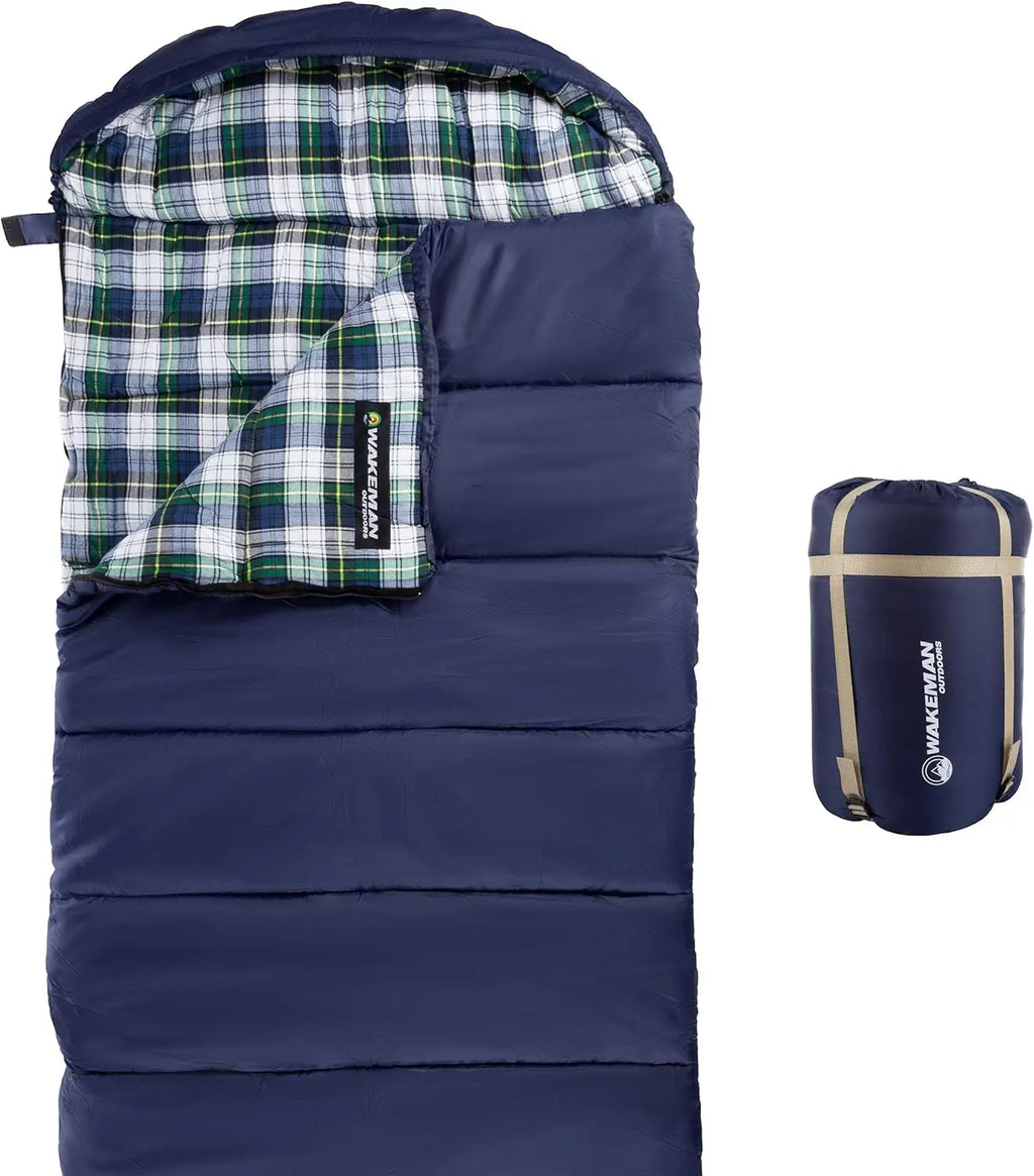 3-Season Hooded Sleeping Bag