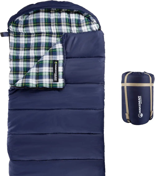 3-Season Hooded Sleeping Bag