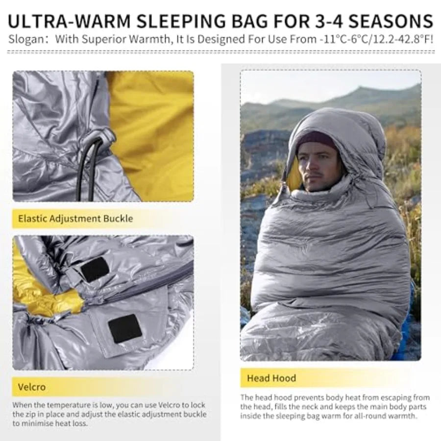 Ultralight Down Sleeping Bag 650FP